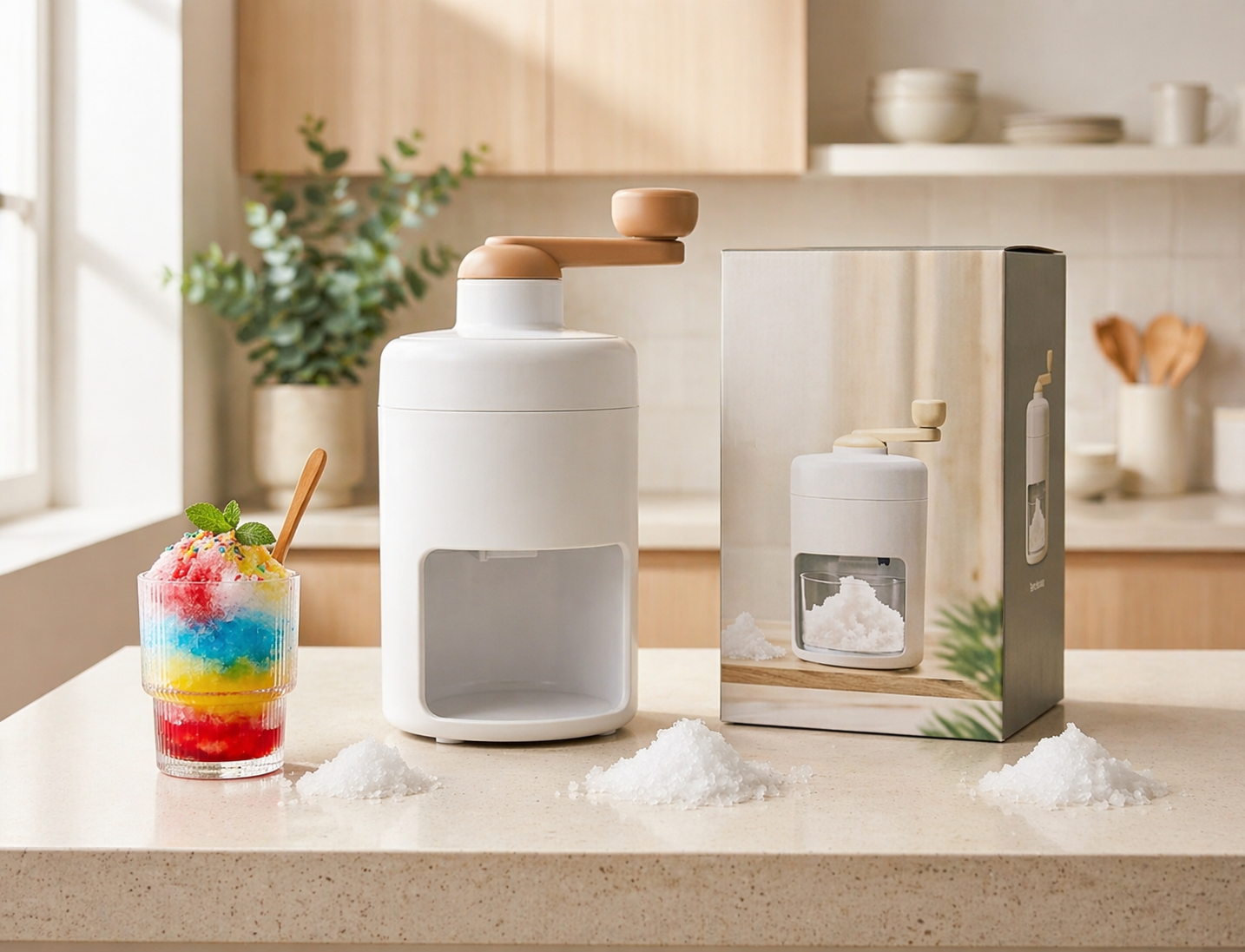Manual Ice Shaver Machine