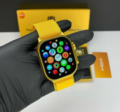G9 Ultra pro smart watch Golden Addition Bluetooth calling