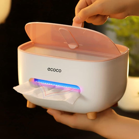 ECOCO TISSUE BOX WITH MULTIFUNCTIONAL HOLDER