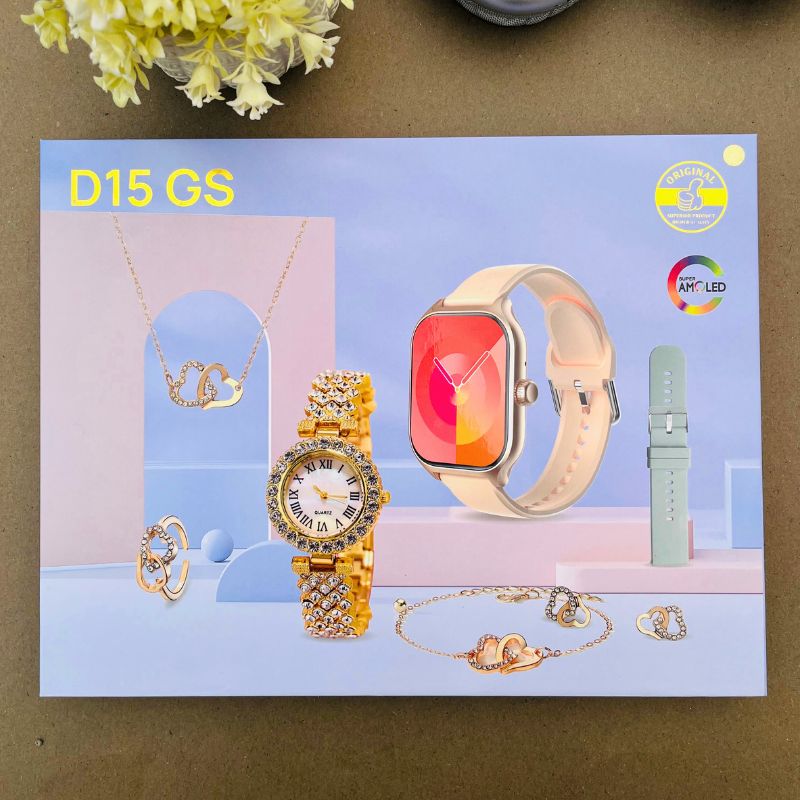 New D15 GS Luxury Smart Watch for Women
