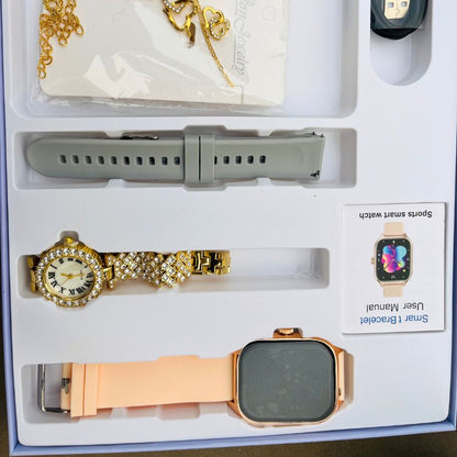 New D15 GS Luxury Smart Watch for Women