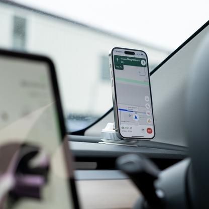 360° Car Mount Magnetic Phone Holder with Vacuum Suction