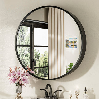 Round Medicine Cabinet with Mirror Cabinet for Bathroom