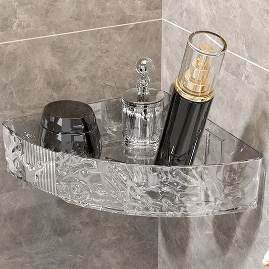 No-Drill Corner Shower Rack – Industrial Suction Storage