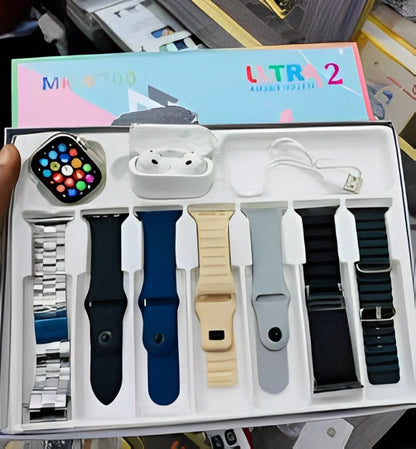 ULTRA 2 (MK-C700) 7 in 1 COMBO WITH AMOLED DISPLAY WITH BEST QUALITY