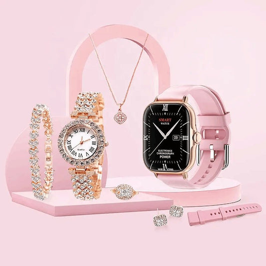A58 Plus Smart Watch Set [Gift Set]